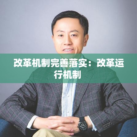 改革機制完善落實：改革運行機制 