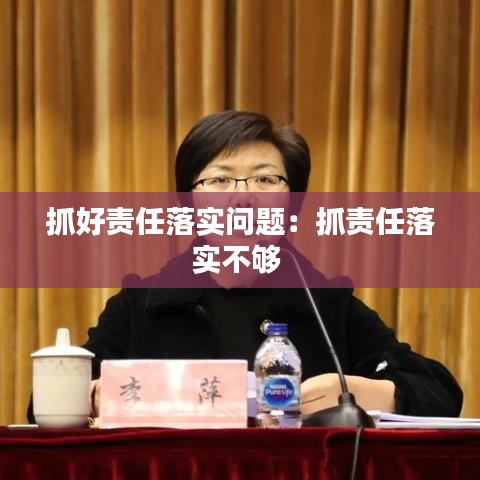 抓好責(zé)任落實(shí)問題：抓責(zé)任落實(shí)不夠 
