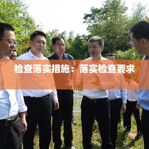 檢查落實(shí)措施：落實(shí)檢查要求 