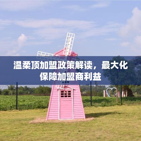 溫柔頂加盟政策詳解，最大化保障加盟商利益