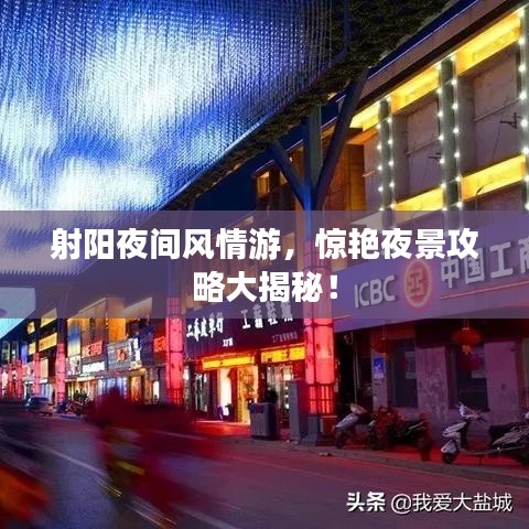 射陽夜間風情游，驚艷夜景攻略大揭秘！