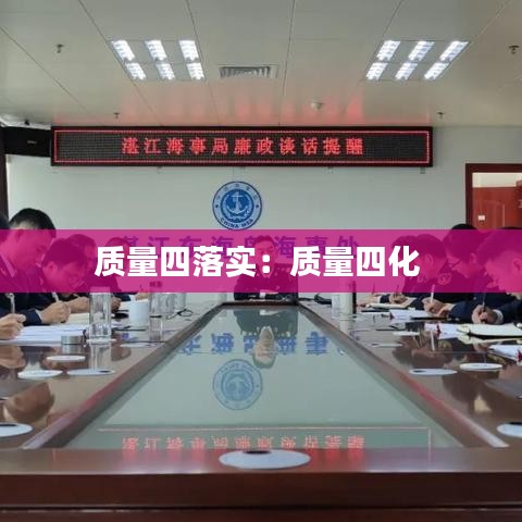 質量四落實:質量四化