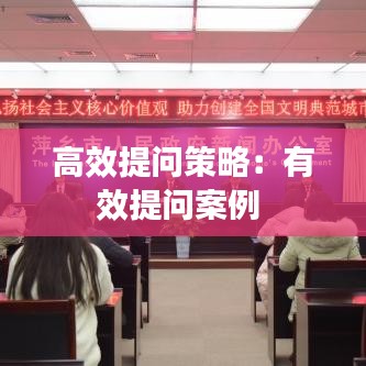 高效提問(wèn)策略：有效提問(wèn)案例 