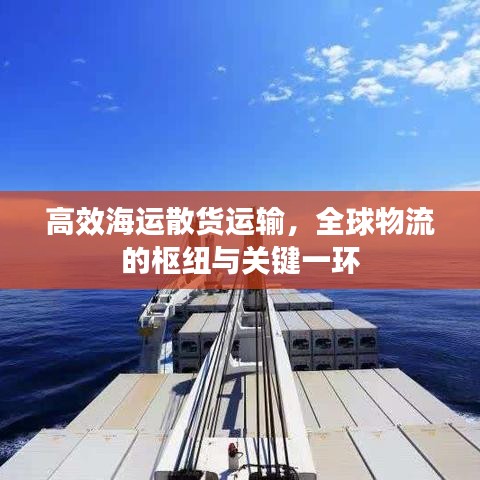 高效海運散貨運輸，全球物流的樞紐與關鍵一環(huán)