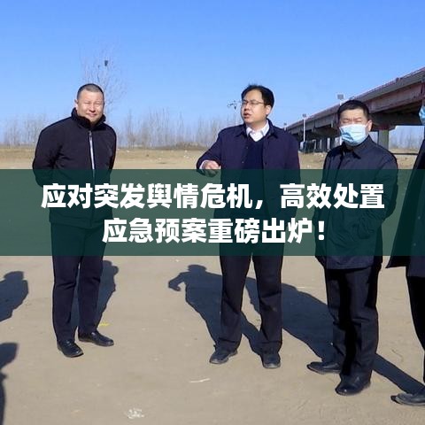應對突發(fā)輿情危機，高效處置應急預案重磅出爐！