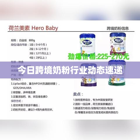今日跨境奶粉行業(yè)動(dòng)態(tài)速遞