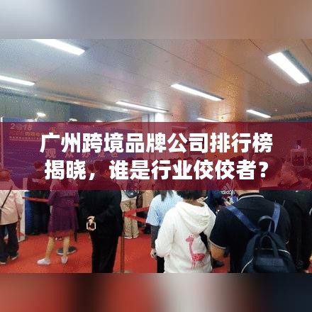 廣州跨境品牌公司排行榜揭曉，誰(shuí)是行業(yè)佼佼者？