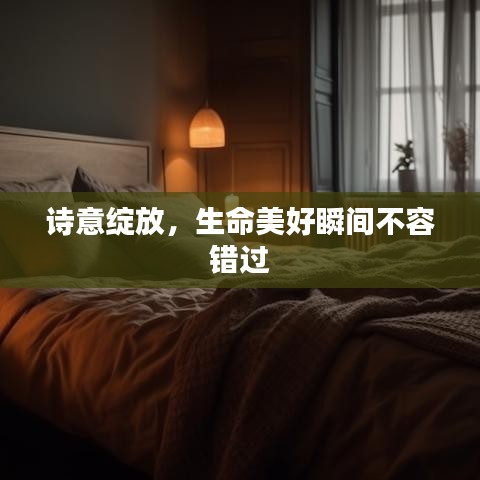 詩意綻放，生命美好瞬間不容錯過
