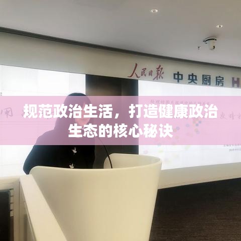 規(guī)范政治生活，打造健康政治生態(tài)的核心秘訣