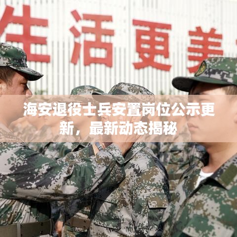 海安退役士兵安置崗位公示更新，最新動態(tài)揭秘
