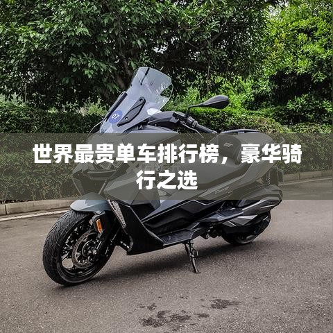 世界最貴單車排行榜，豪華騎行之選