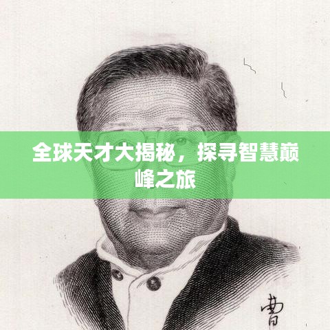 全球天才大揭秘，探尋智慧巔峰之旅
