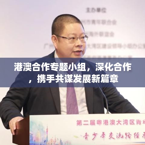 港澳合作專題小組，深化合作，攜手共謀發(fā)展新篇章